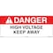 Panduit High Voltage Sign, 4in Height, 10in Width, Polyester PPS0410D79-NEC - alternate 1